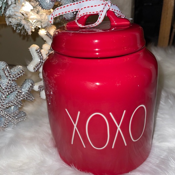 Rae Dunn Other - Rae Dunn XOXO Red Canister